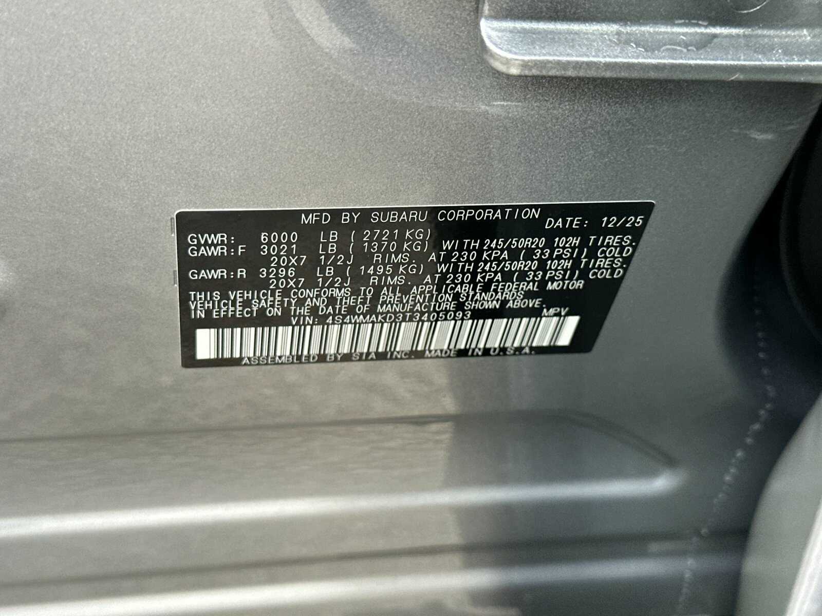 2026 Subaru Ascent Touring - Photo 36