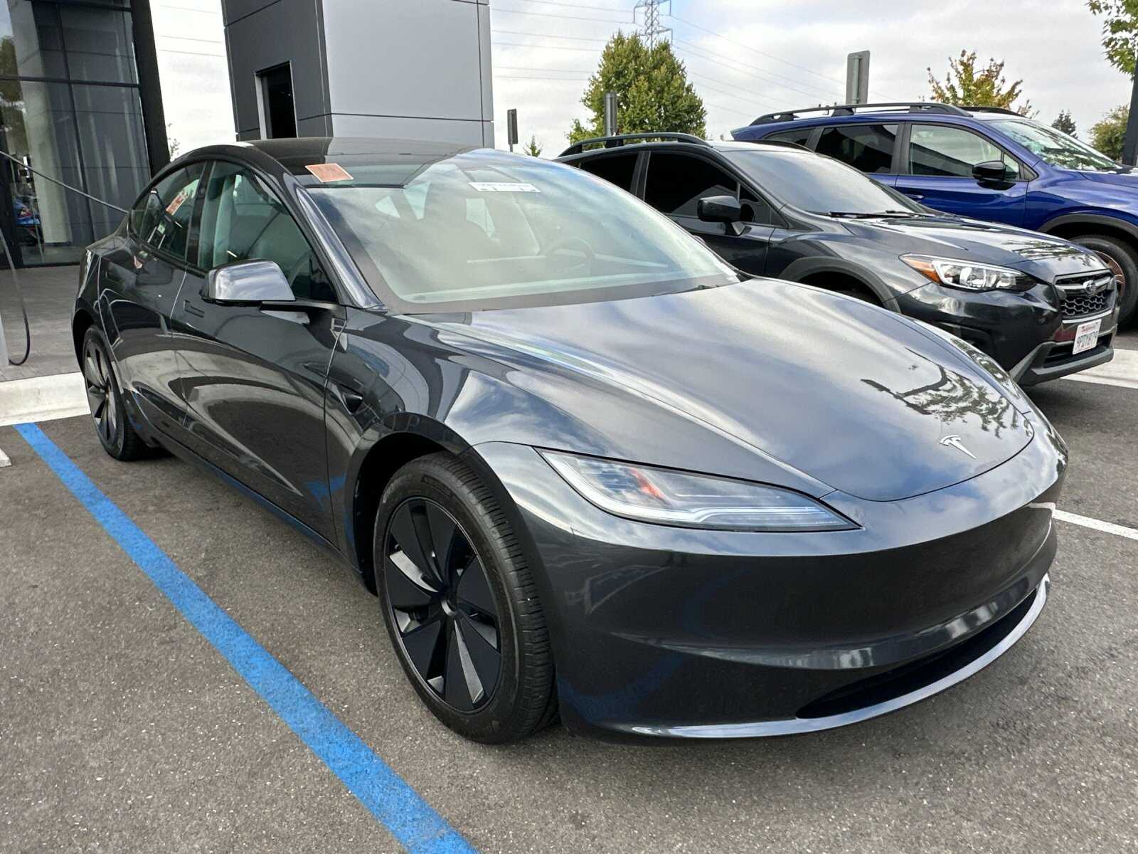 Used 2024 Tesla Model 3 Base with VIN 5YJ3E1EA7RF786030 for sale in Hayward, CA