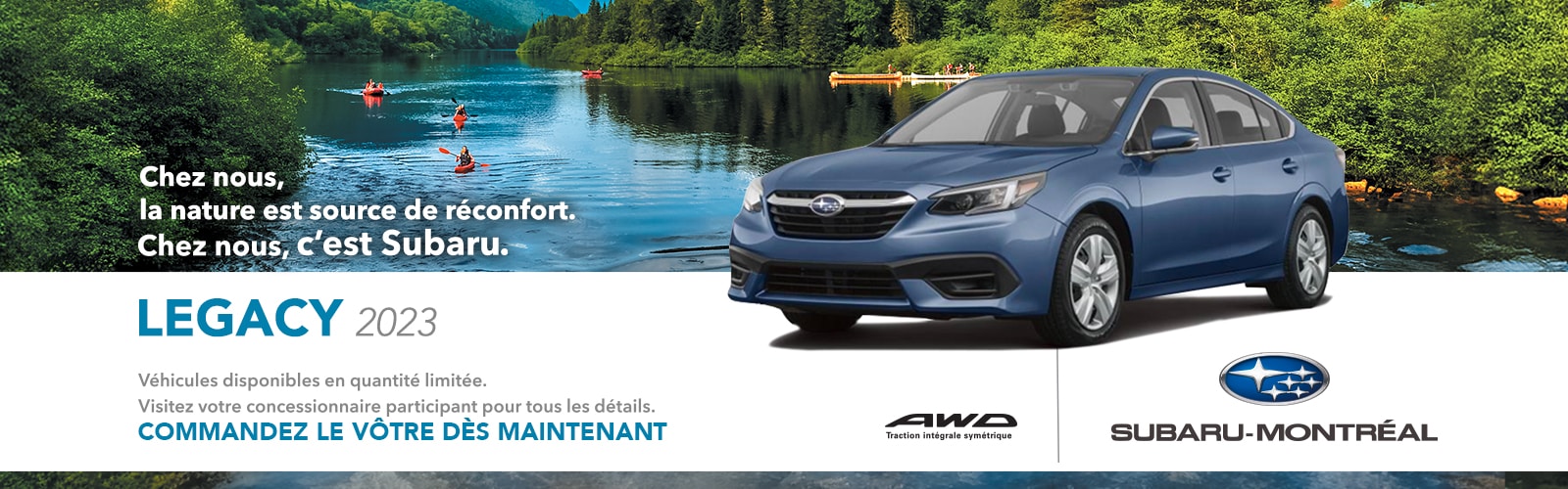 Concessionaire Subaru à Montréal, près de Laval Subaru Montréal