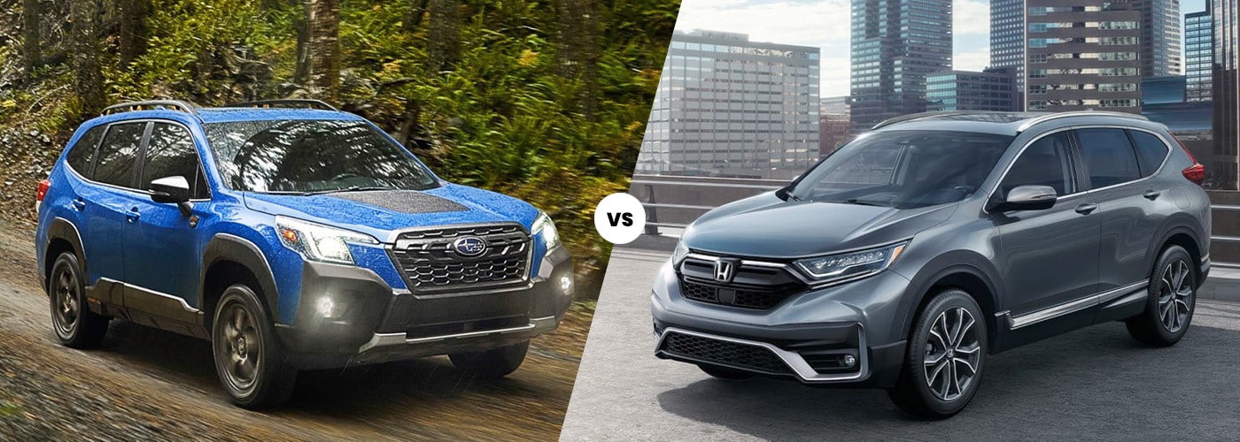 2022 Subaru Forester vs. 2022 Honda CR-V