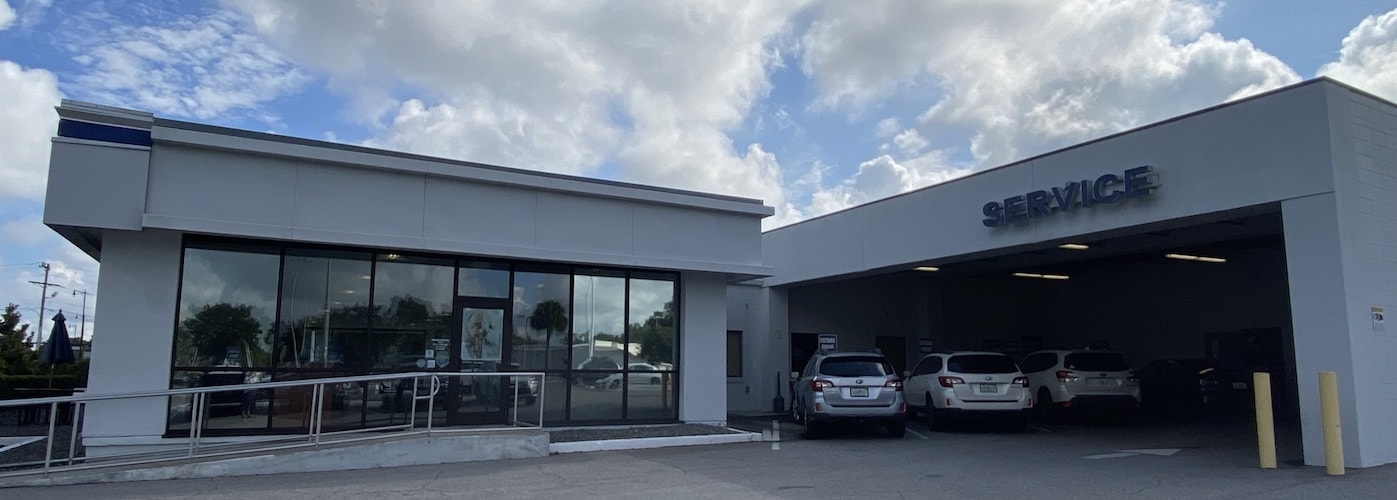 Subaru North Orlando service center entrance