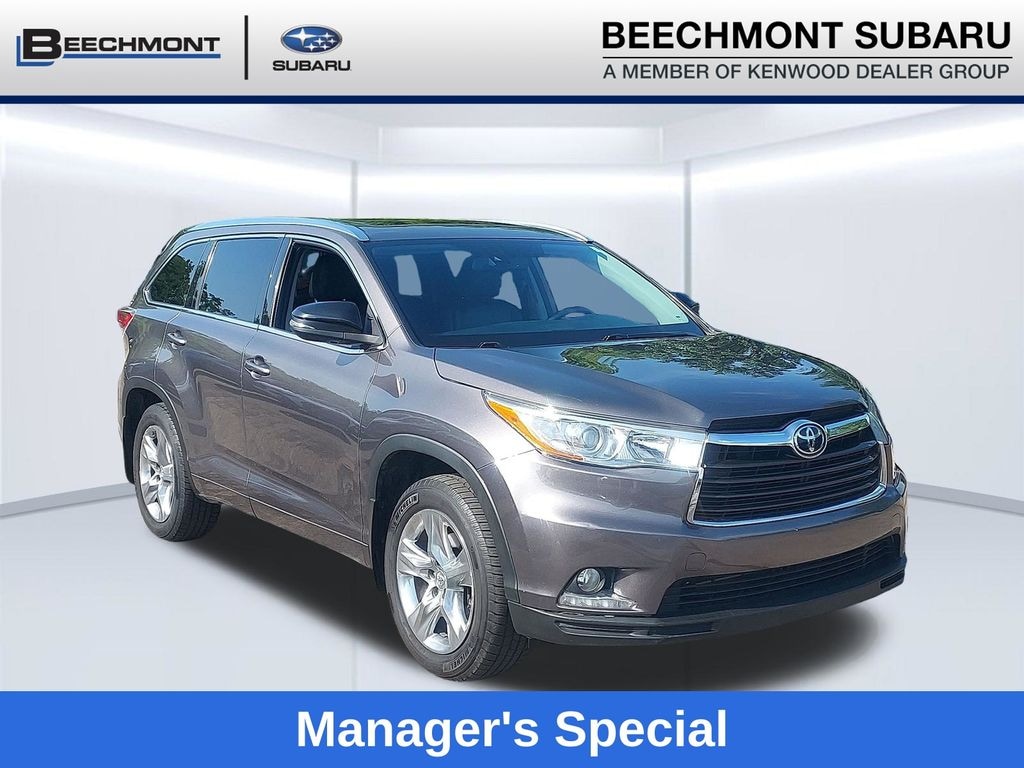 Used 2015 Toyota Highlander Limited Platinum V6 SUV