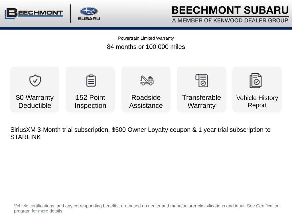 Certified 2025 Subaru Outback Onyx Edition SUV