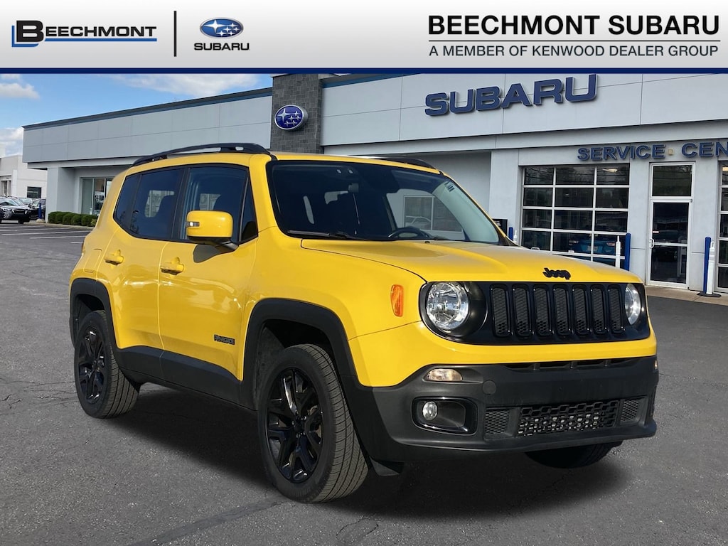 Used 2017 Jeep Renegade Latitude 4x4 SUV