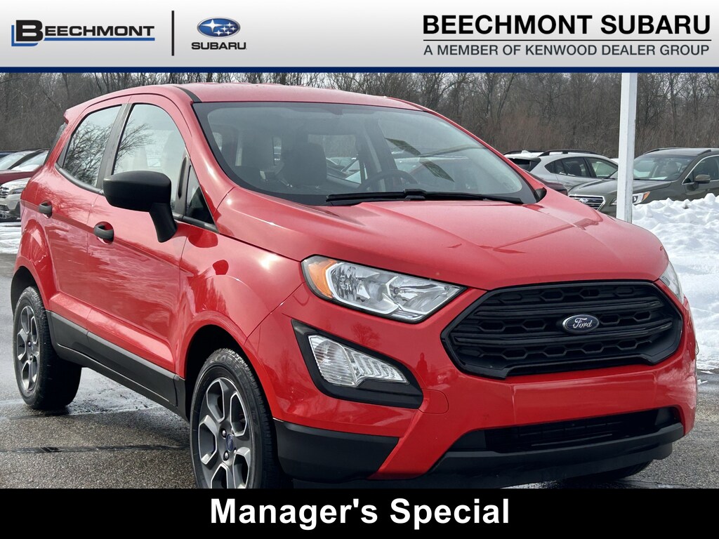 Used 2021 Ford EcoSport S SUV