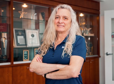 Staff member Carol Mansfield from 77ea4673ad0e