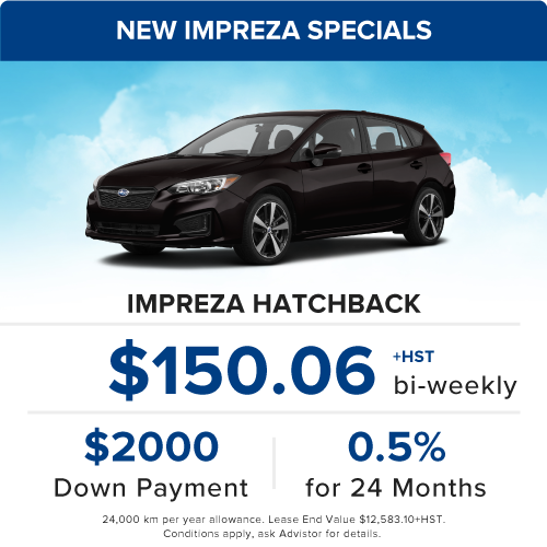 Subaru Impreza Hatch Special Offer