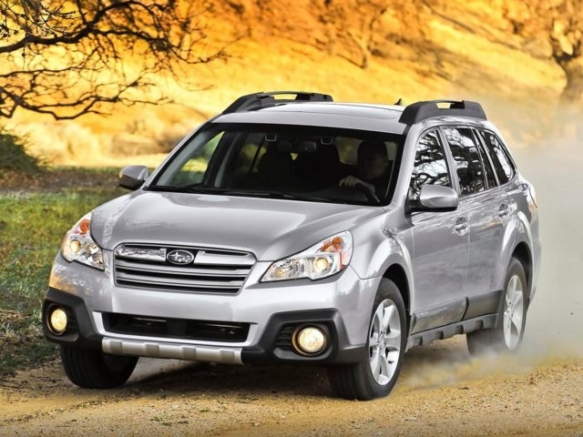 Image of Subaru Outback driving offroad