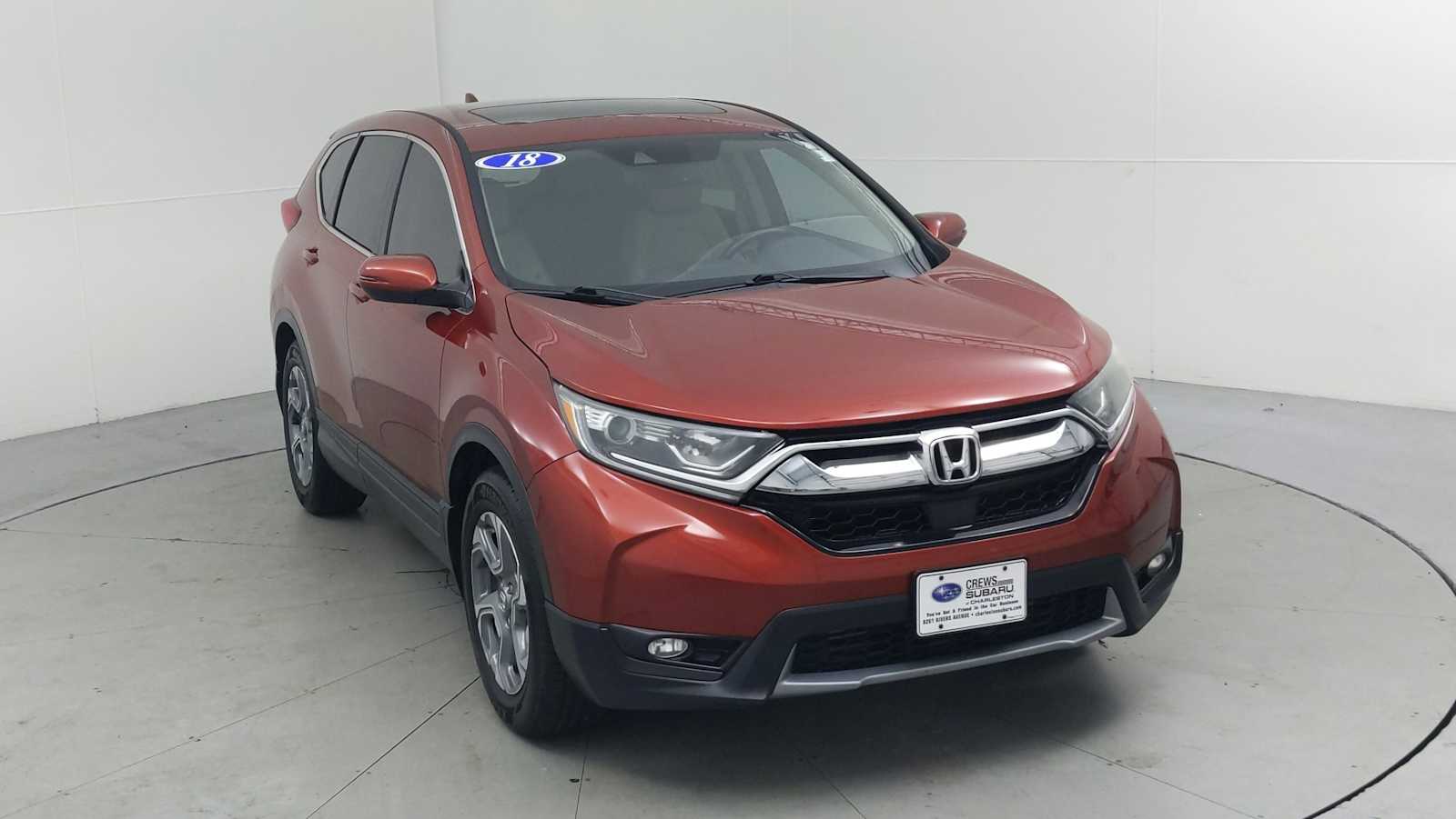 Used 2018 Honda CR-V EX-L with VIN 2HKRW1H86JH502599 for sale in Charleston, SC