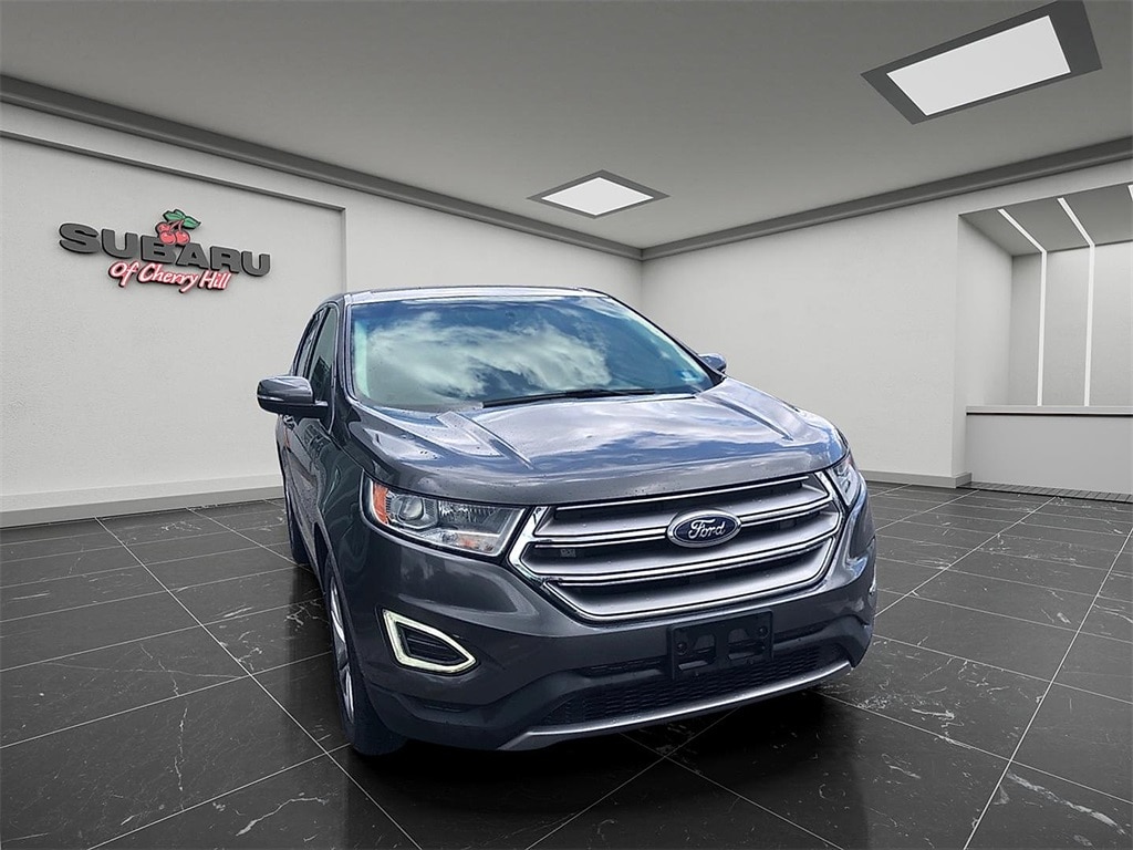 Used 2016 Ford Edge Titanium with VIN 2FMPK4K92GBB11956 for sale in Cherry Hill, NJ