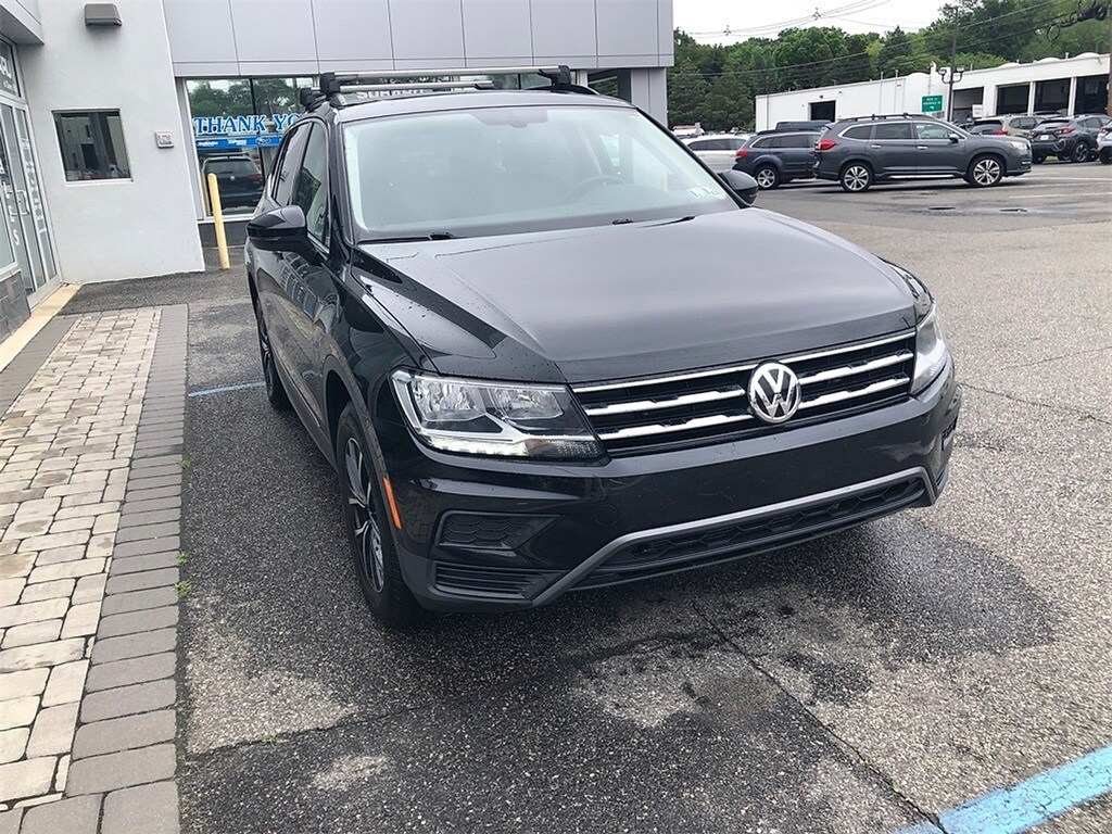 Used 2021 Volkswagen Tiguan SE with VIN 3VV2B7AX1MM117663 for sale in Cherry Hill, NJ