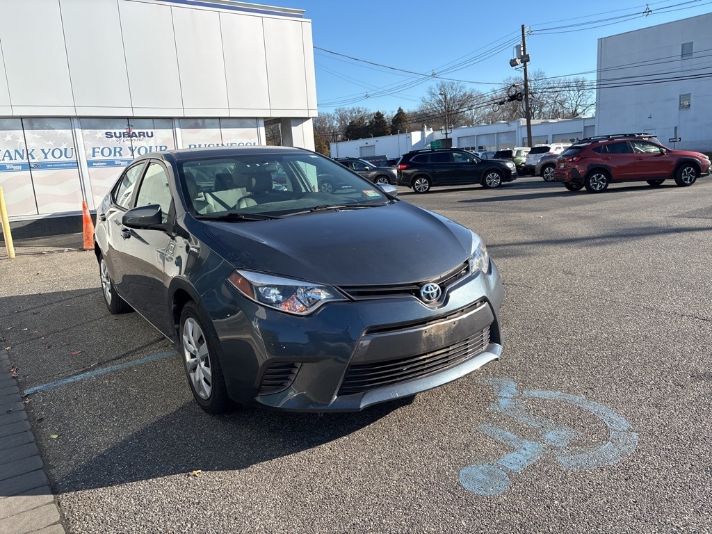 Used 2016 Toyota Corolla LE Sedan