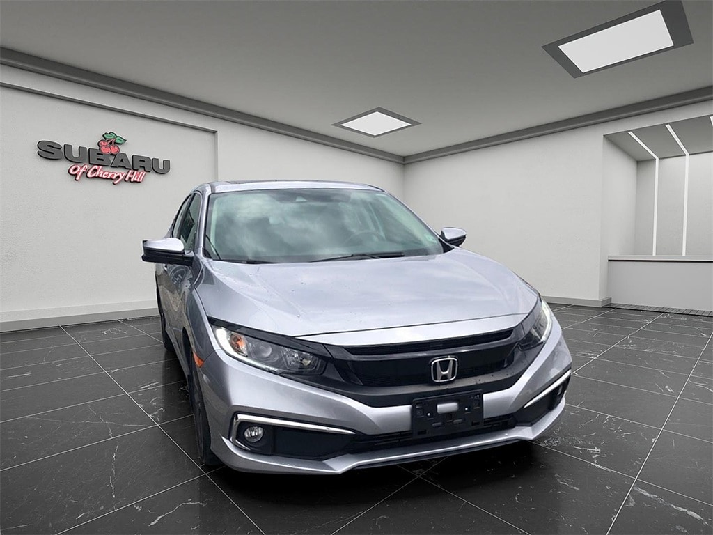 Used 2021 Honda Civic EX with VIN 2HGFC1F35MH706151 for sale in Cherry Hill, NJ