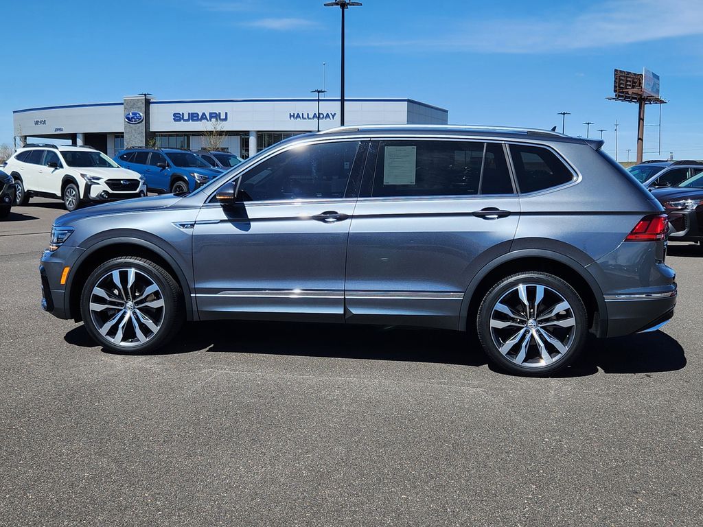 Used 2021 Volkswagen Tiguan SEL Premium R-Line with VIN 3VV4B7AX7MM038149 for sale in Cheyenne, WY