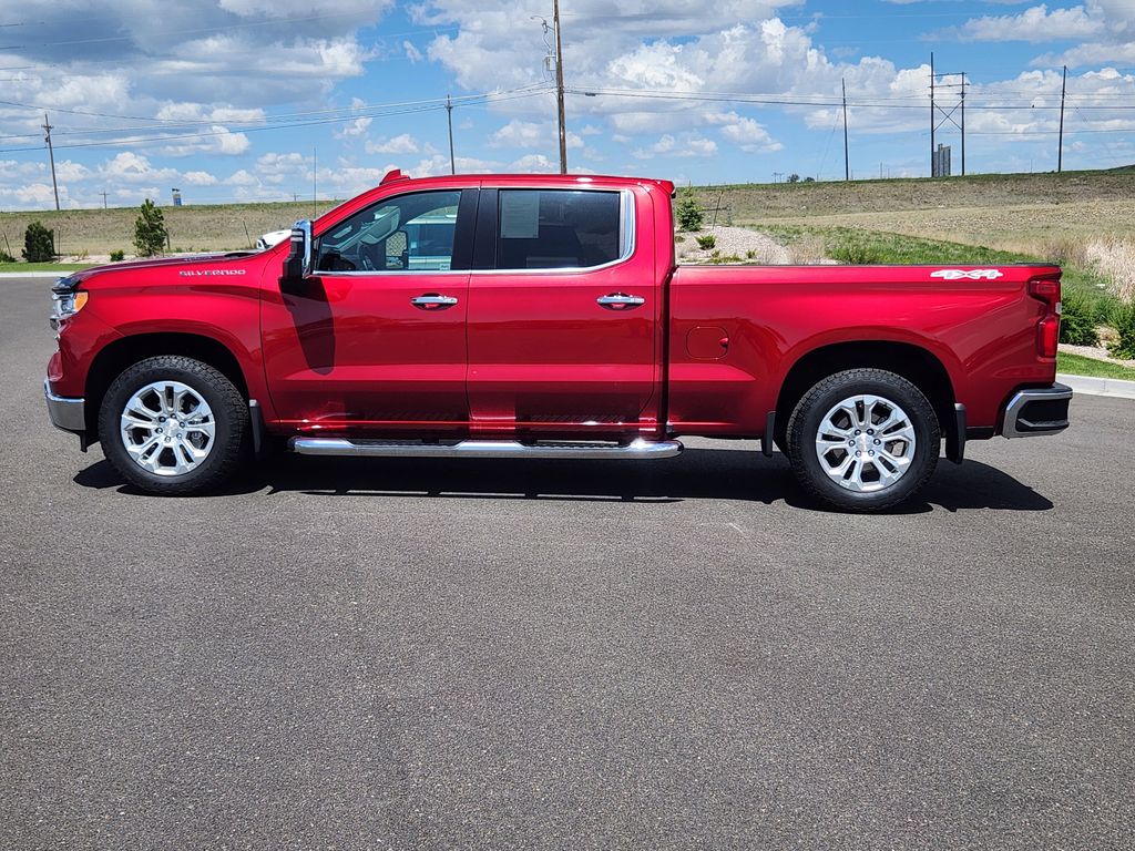 Certified 2024 Chevrolet Silverado 1500 LTZ with VIN 1GCUDGE89RZ223062 for sale in Cheyenne, WY