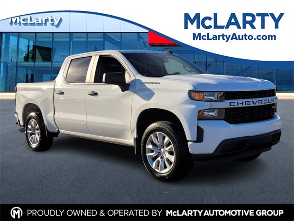 Used 2021 Chevrolet Silverado 1500 Custom Truck Crew Cab