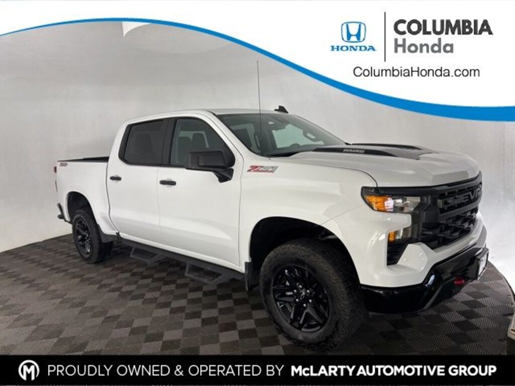 Used 2024 Chevrolet Silverado 1500 Custom Trail Boss Truck Crew Cab