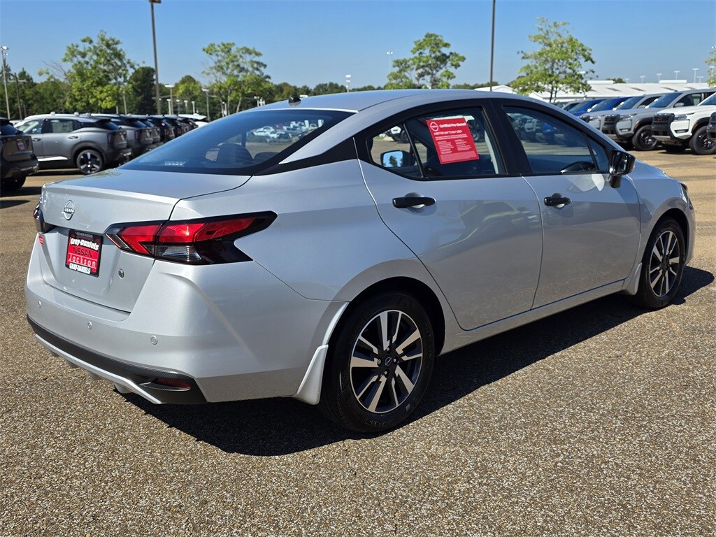 Certified 2025 Nissan Versa 1.6 S Sedan