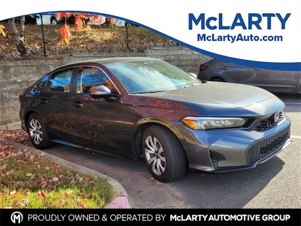 Certified 2025 Honda Civic LX Sedan