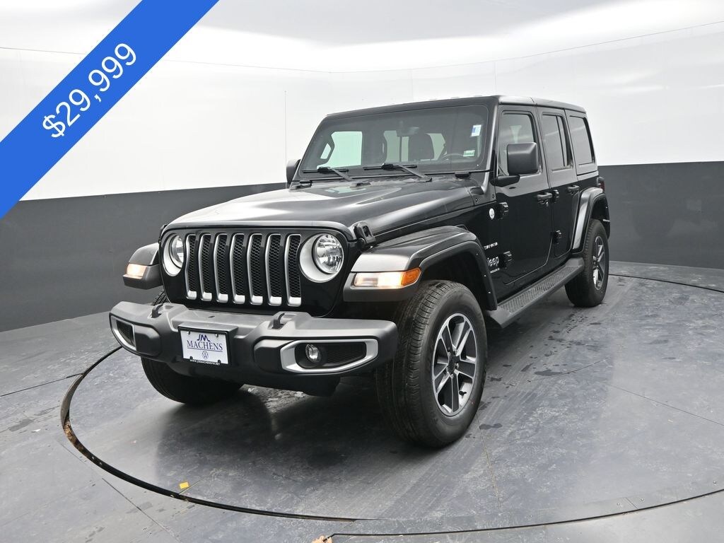 Used 2023 Jeep Wrangler 4-DOOR SAHARA 4X4 SUV