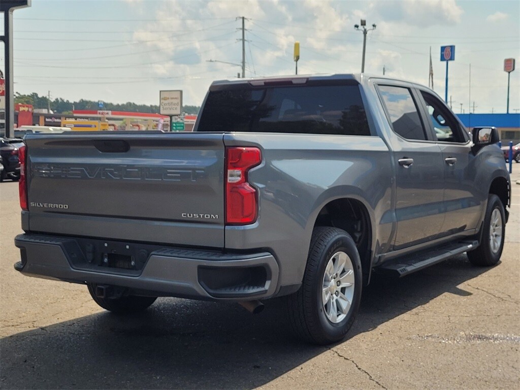 Used 2021 Chevrolet Silverado 1500 Custom Truck Crew Cab
