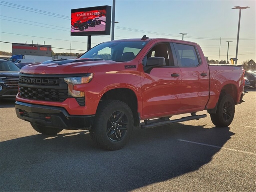 Used 2023 Chevrolet Silverado 1500 Custom Trail Boss Truck Crew Cab