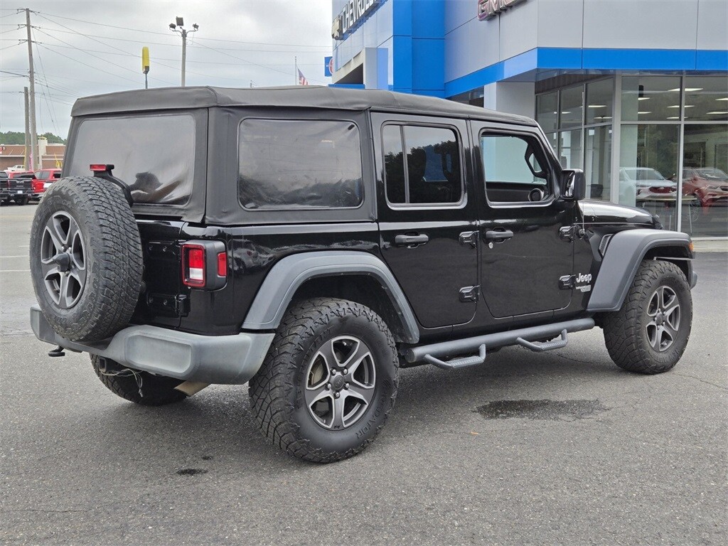 Used 2018 Jeep Wrangler Unlimited Sport 4x4 SUV