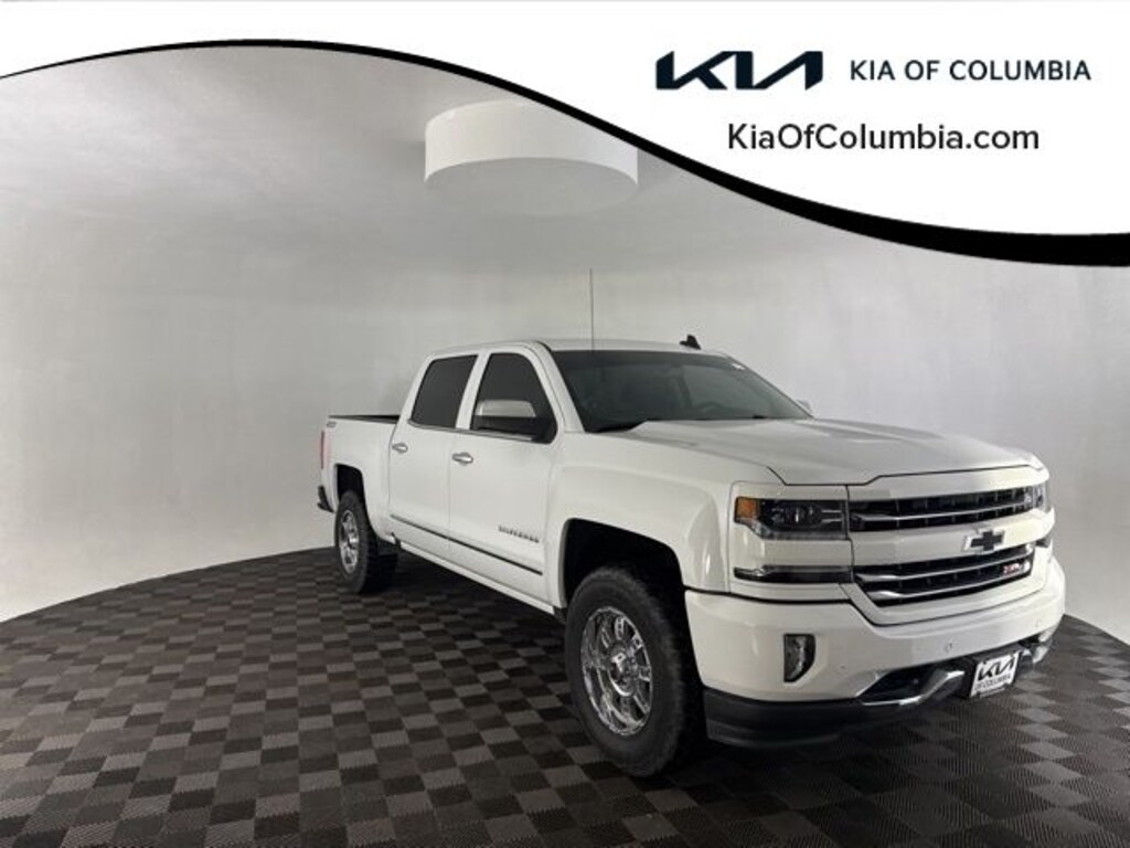 Used 2018 Chevrolet Silverado 1500 LTZ Truck Crew Cab