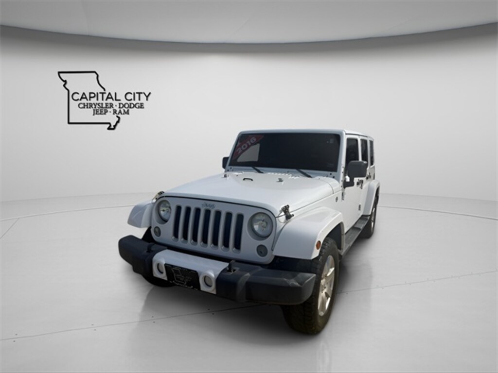 Used 2016 Jeep Wrangler JK Unlimited Sahara 4x4 SUV