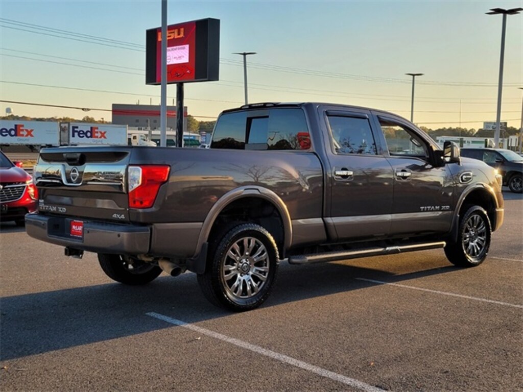 Used 2016 Nissan Titan XD Platinum Reserve Diesel Truck Crew Cab