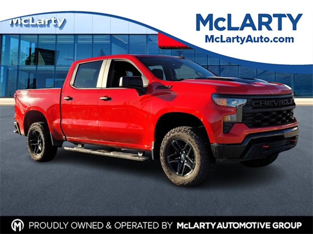 Used 2023 Chevrolet Silverado 1500 Custom Trail Boss Truck Crew Cab