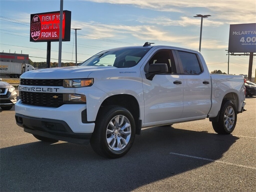 Used 2021 Chevrolet Silverado 1500 Custom Truck Crew Cab
