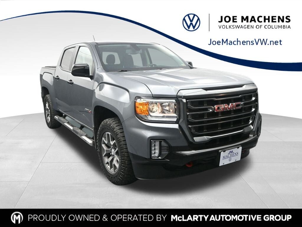 Used 2022 GMC Canyon AT4 w/Leather Truck Crew Cab