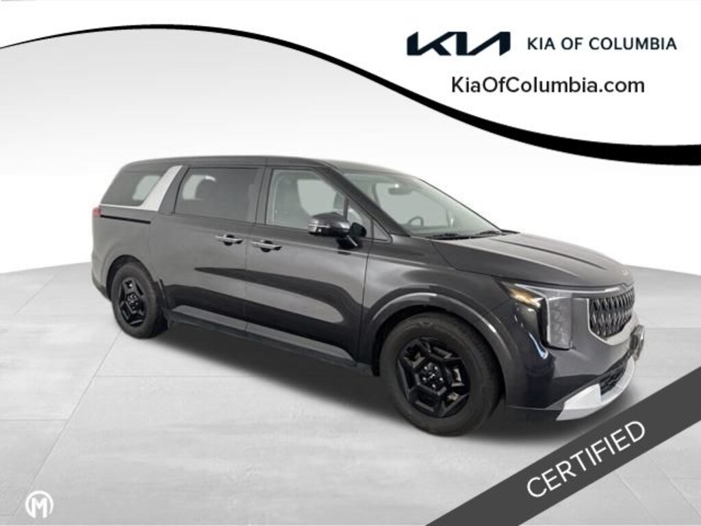 Certified 2025 Kia Carnival LXS Van Passenger Van