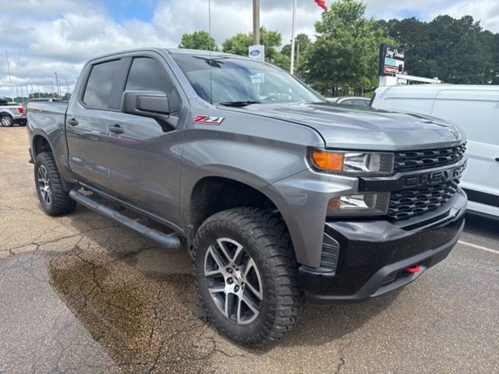 Used 2019 Chevrolet Silverado 1500 Silverado Custom Trail Boss Truck Crew Cab