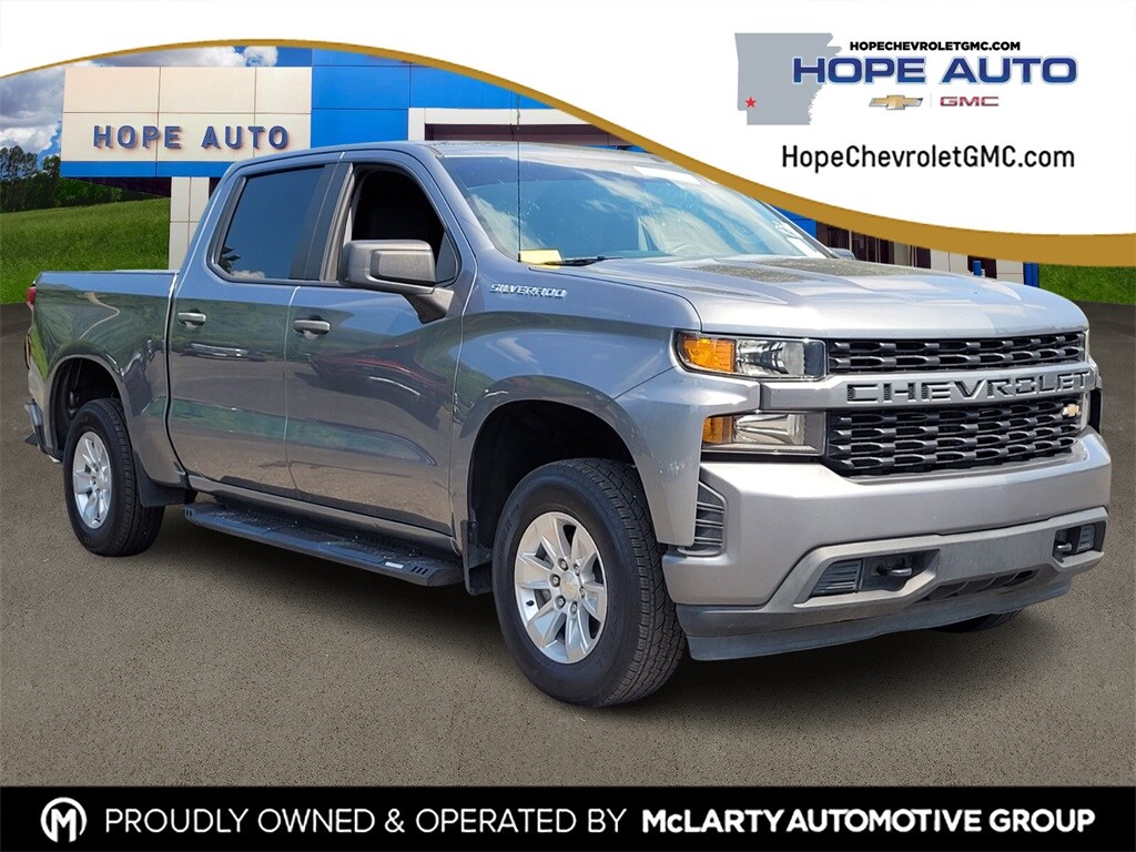 Used 2021 Chevrolet Silverado 1500 Custom Truck Crew Cab