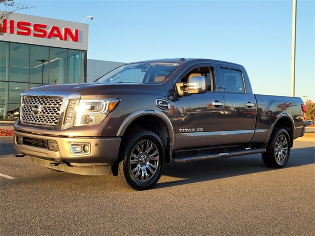 Used 2016 Nissan Titan XD Platinum Reserve Diesel Truck Crew Cab