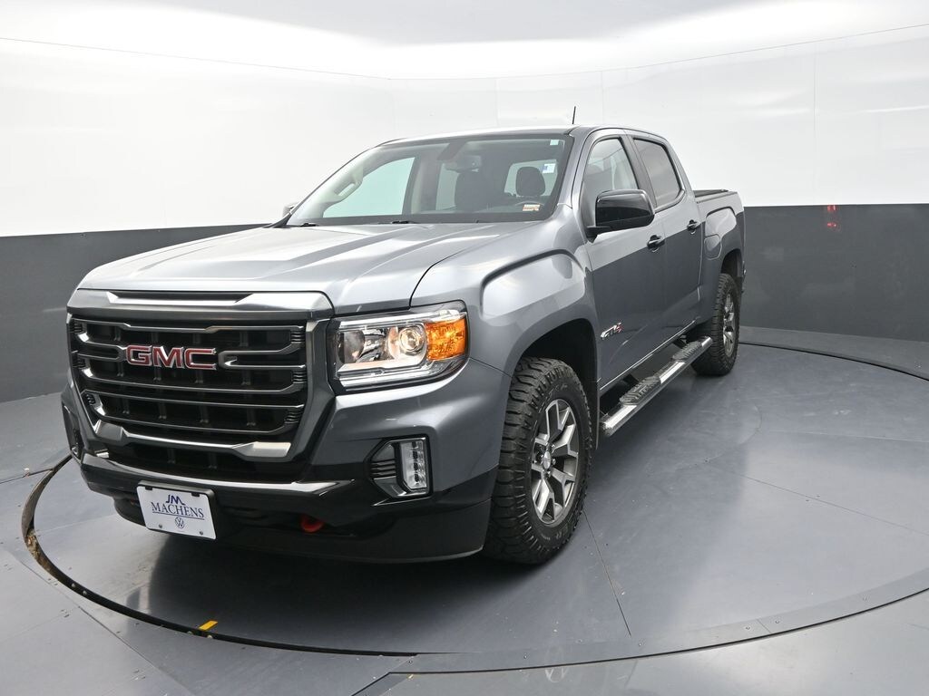Used 2022 GMC Canyon AT4 w/Leather Truck Crew Cab
