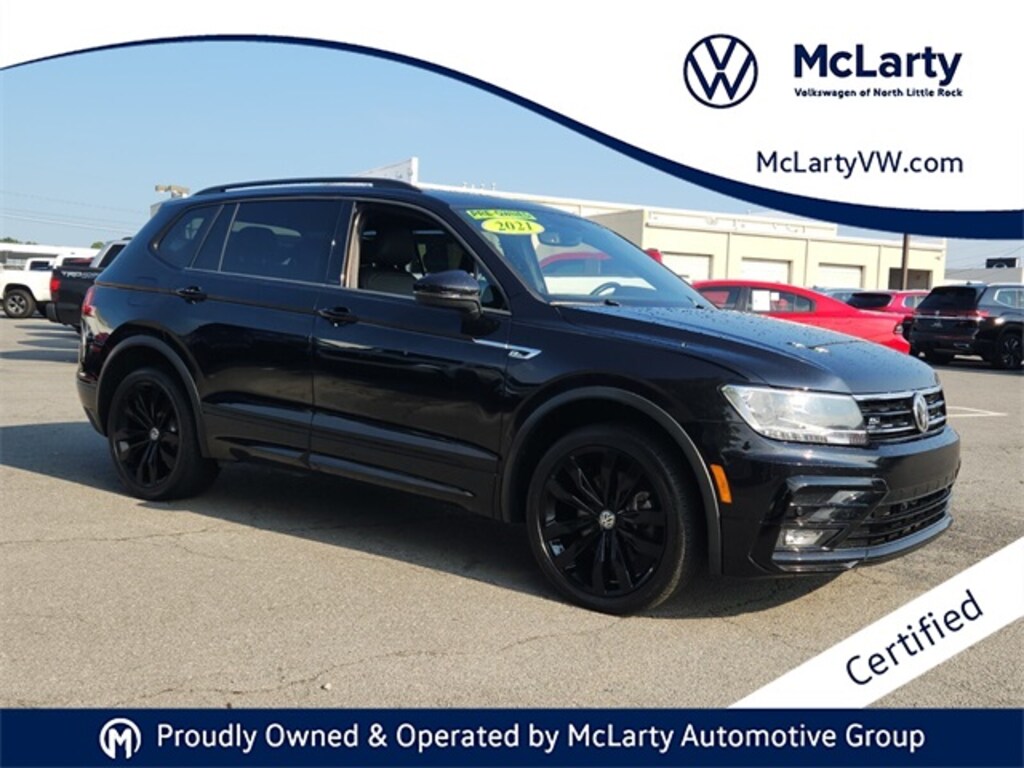 Certified 2021 Volkswagen Tiguan 2.0T SE R-Line Black 4MOTION SUV