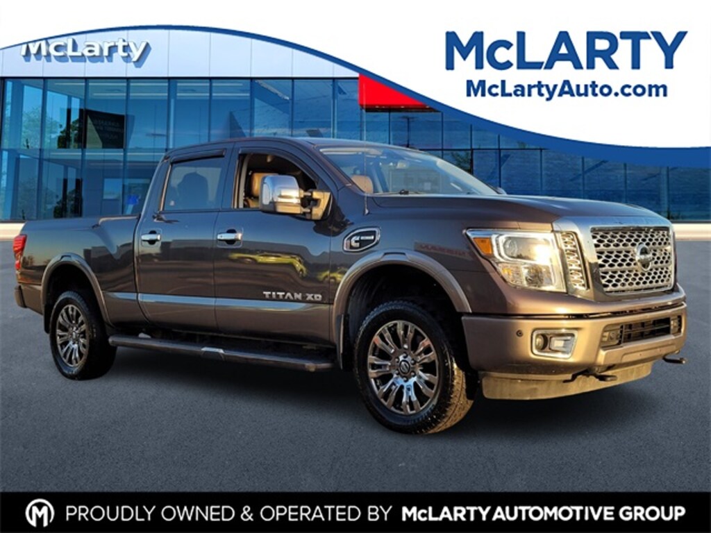 Used 2016 Nissan Titan XD Platinum Reserve Diesel Truck Crew Cab