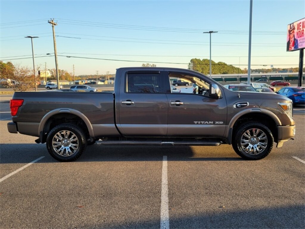 Used 2016 Nissan Titan XD Platinum Reserve Diesel Truck Crew Cab