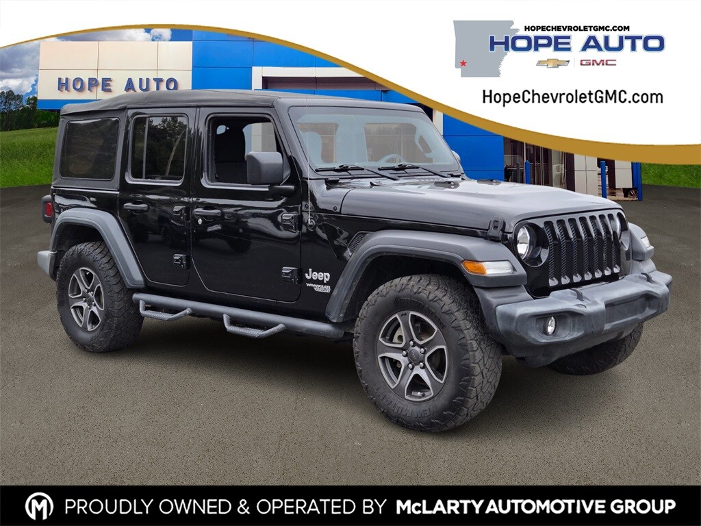 Used 2018 Jeep Wrangler Unlimited Sport 4x4 SUV
