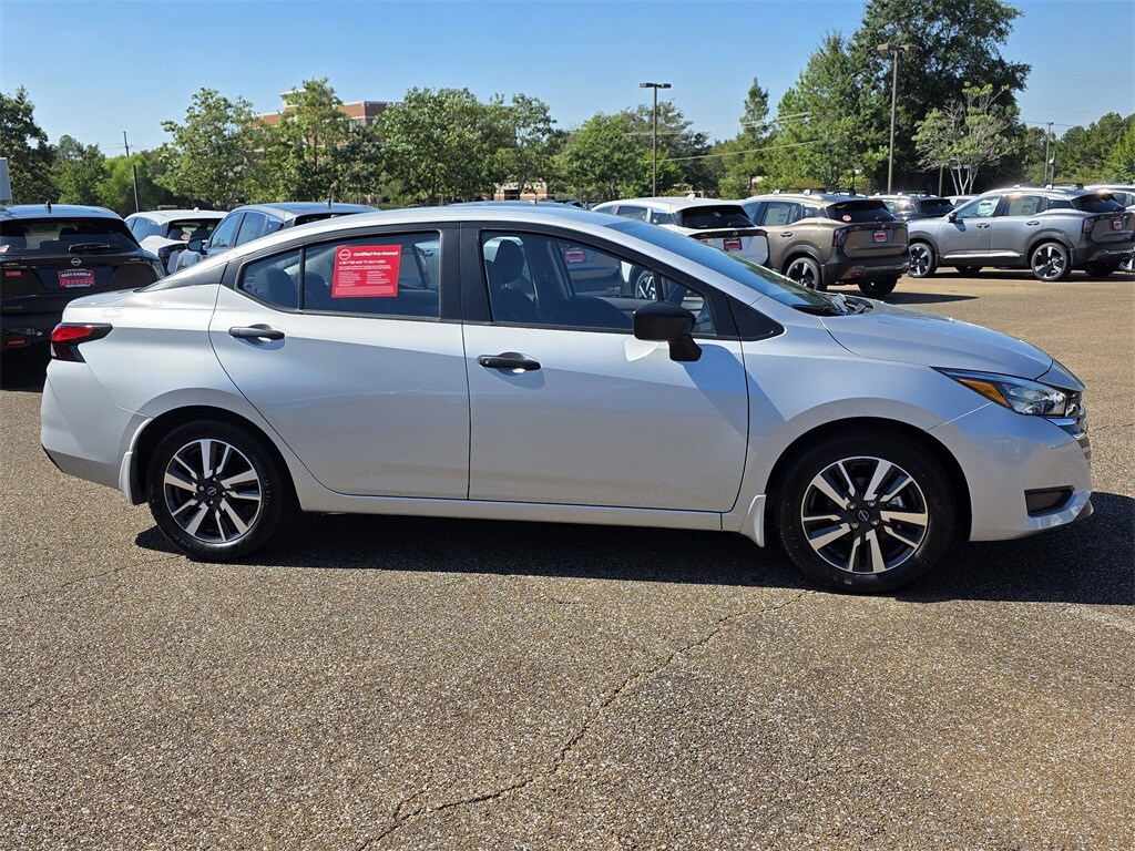 Certified 2025 Nissan Versa 1.6 S Sedan