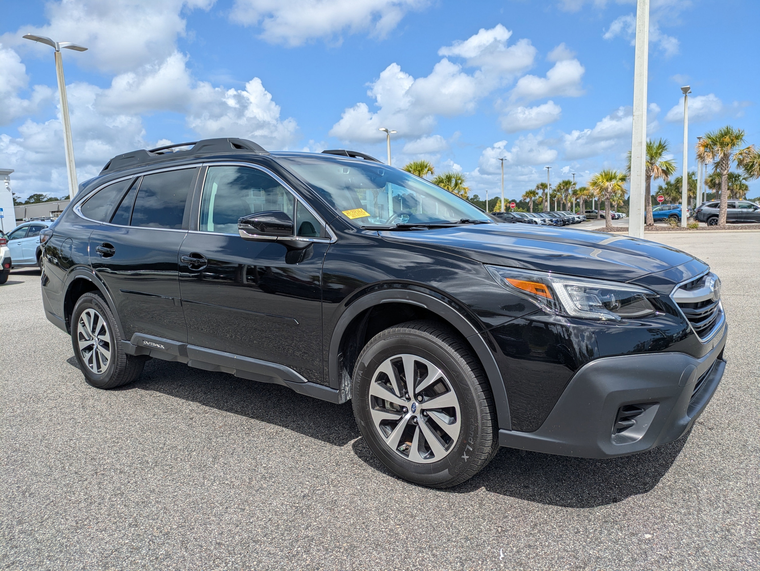 Used 2020 Subaru Outback Premium with VIN 4S4BTACC0L3205537 for sale in Daytona Beach, FL