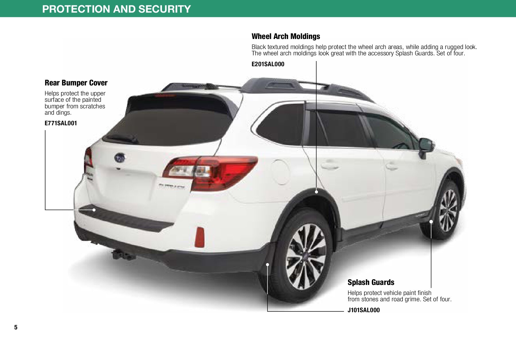 2017 Outback Accessories Subaru of Daytona