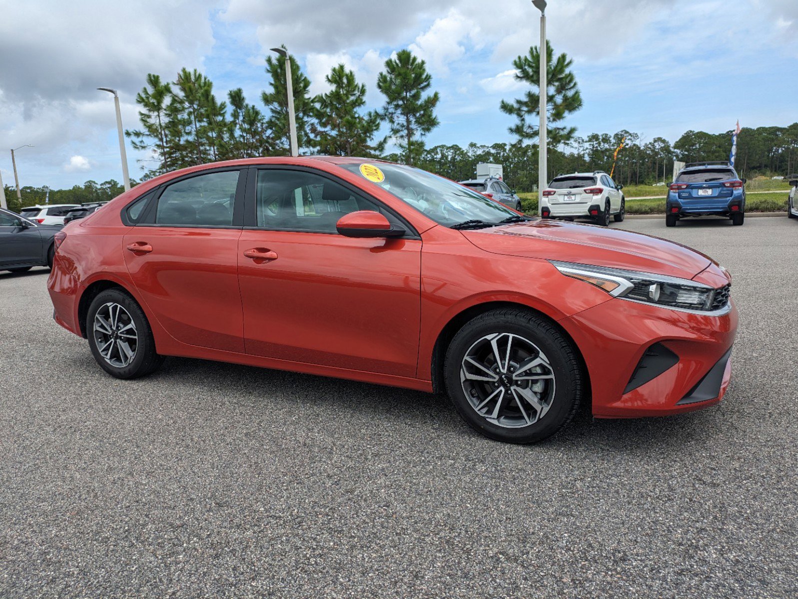 Used 2022 Kia FORTE LXS with VIN 3KPF24ADXNE453912 for sale in Daytona Beach, FL