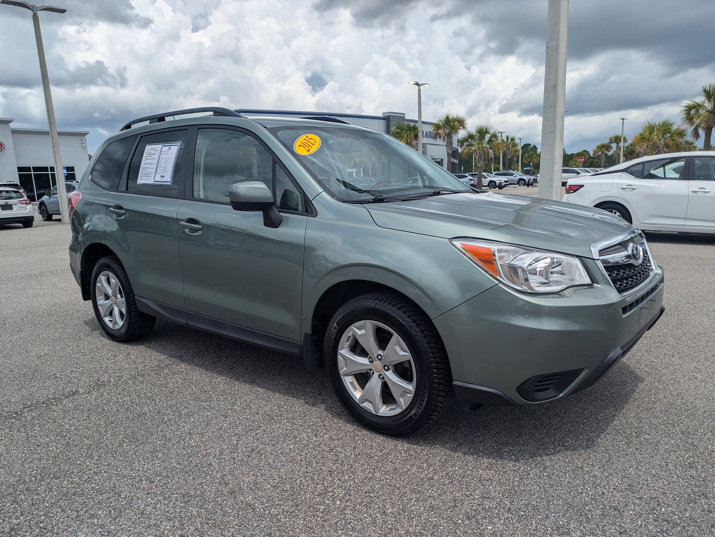 Used 2015 Subaru Forester i Premium with VIN JF2SJADC1FH814718 for sale in Daytona Beach, FL