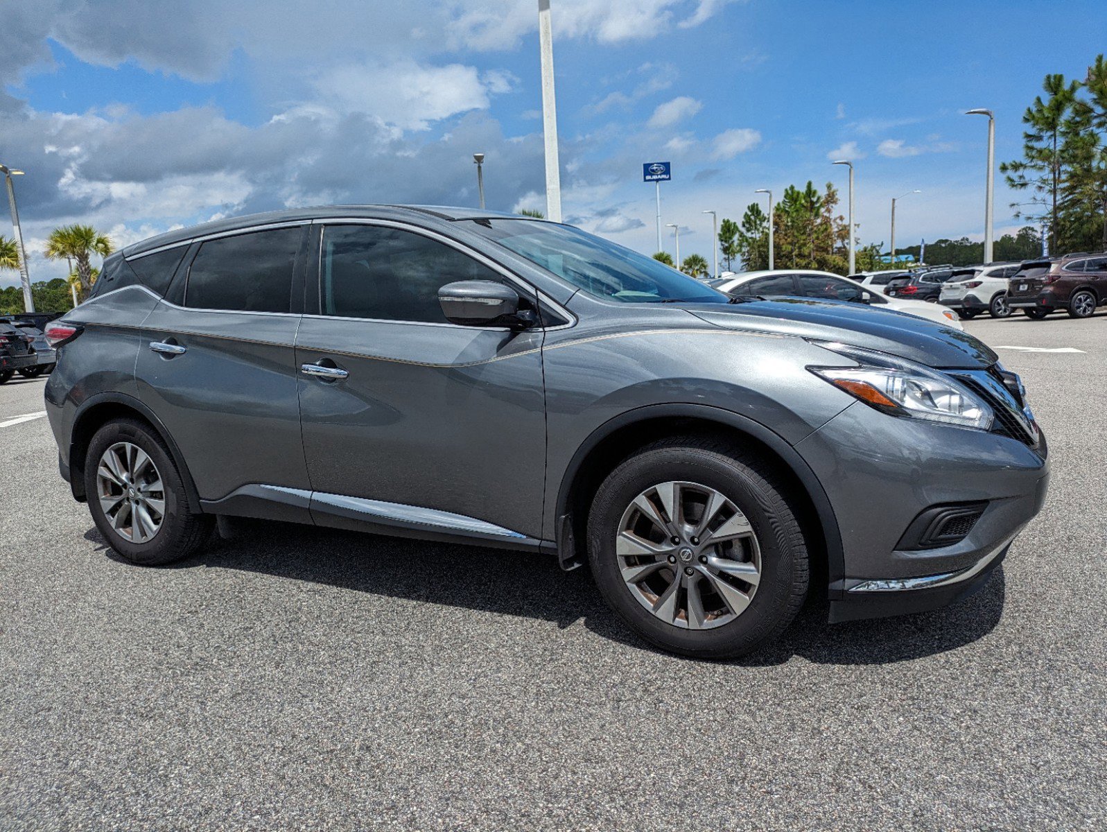 Used 2015 Nissan Murano S with VIN 5N1AZ2MG3FN281084 for sale in Daytona Beach, FL