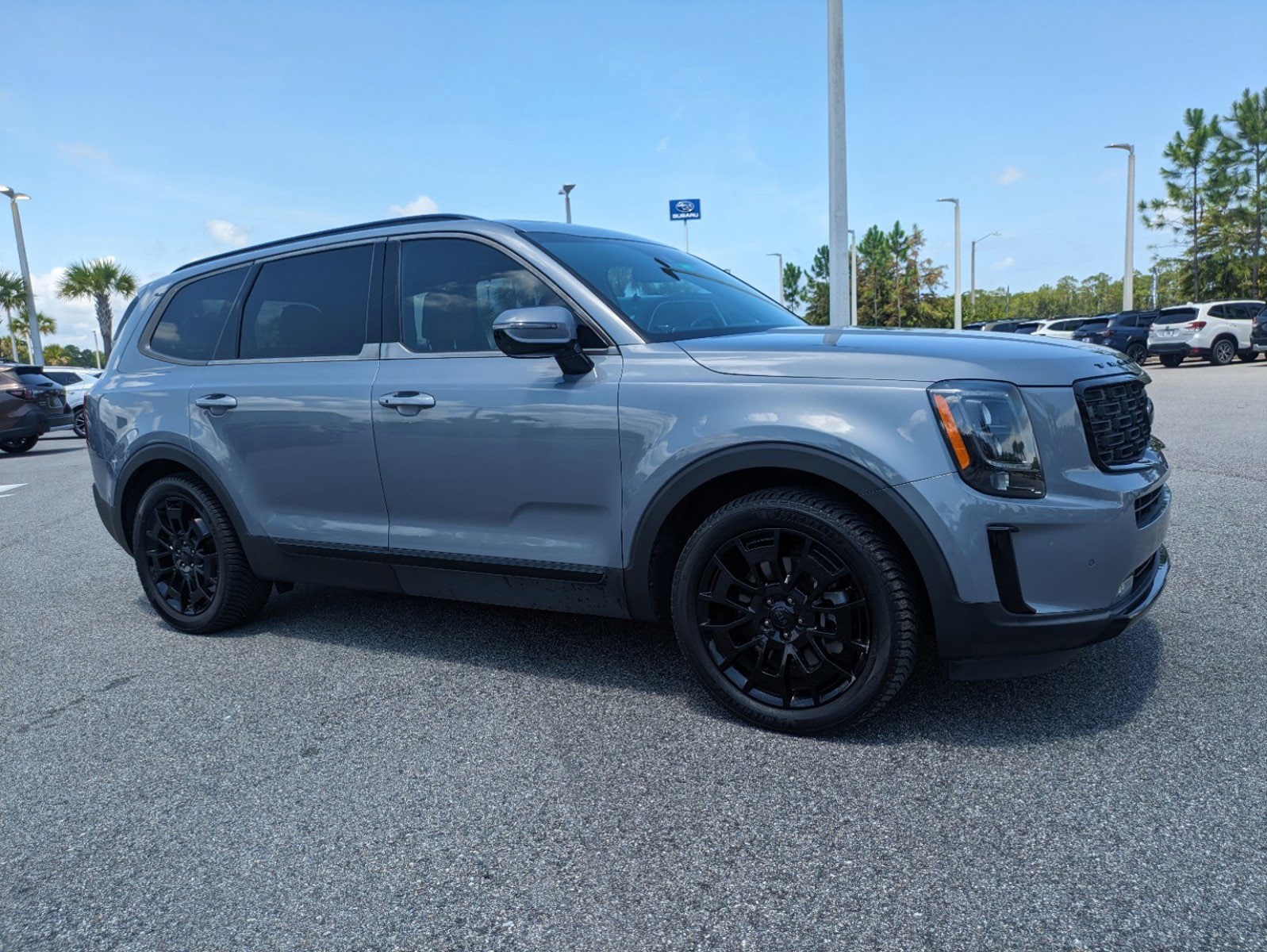 Used 2021 Kia Telluride SX with VIN 5XYP5DHC4MG107672 for sale in Daytona Beach, FL