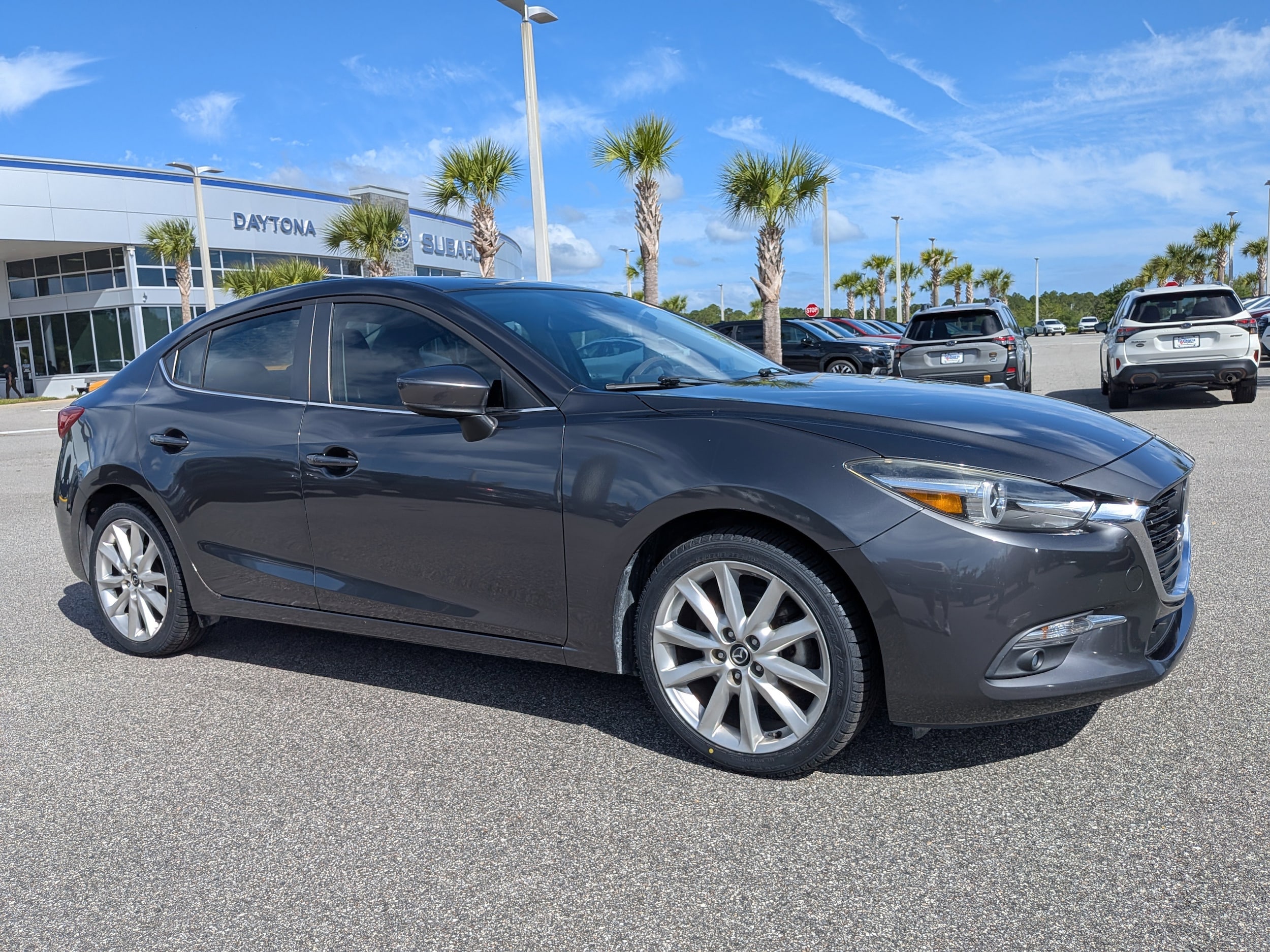 Used 2017 Mazda Mazda3 Grand Touring with VIN JM1BN1W31H1104889 for sale in Daytona Beach, FL
